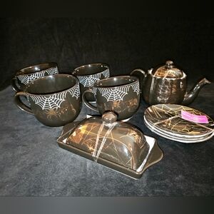 Spiderweb Tea Set - 10 Piece